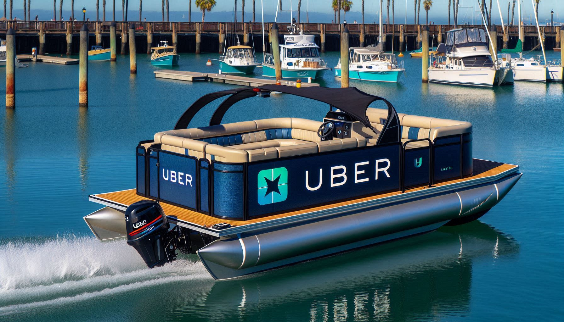 UBER water taxi image